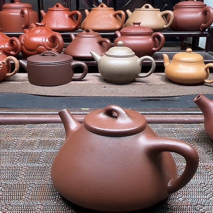 y***大紫砂茶壶原矿紫砂