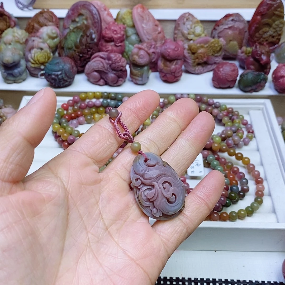 玛瑙/玉髓盐源玛瑙未镶嵌