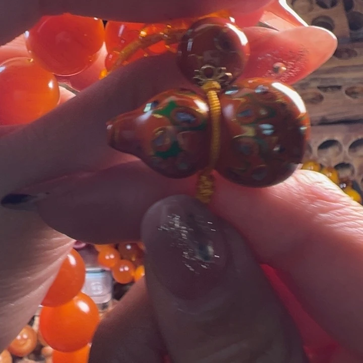 老***爸松木（琥珀木）吊坠