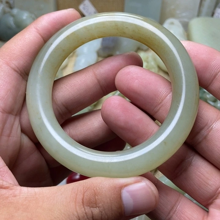 和田玉未镶嵌挂件隨*