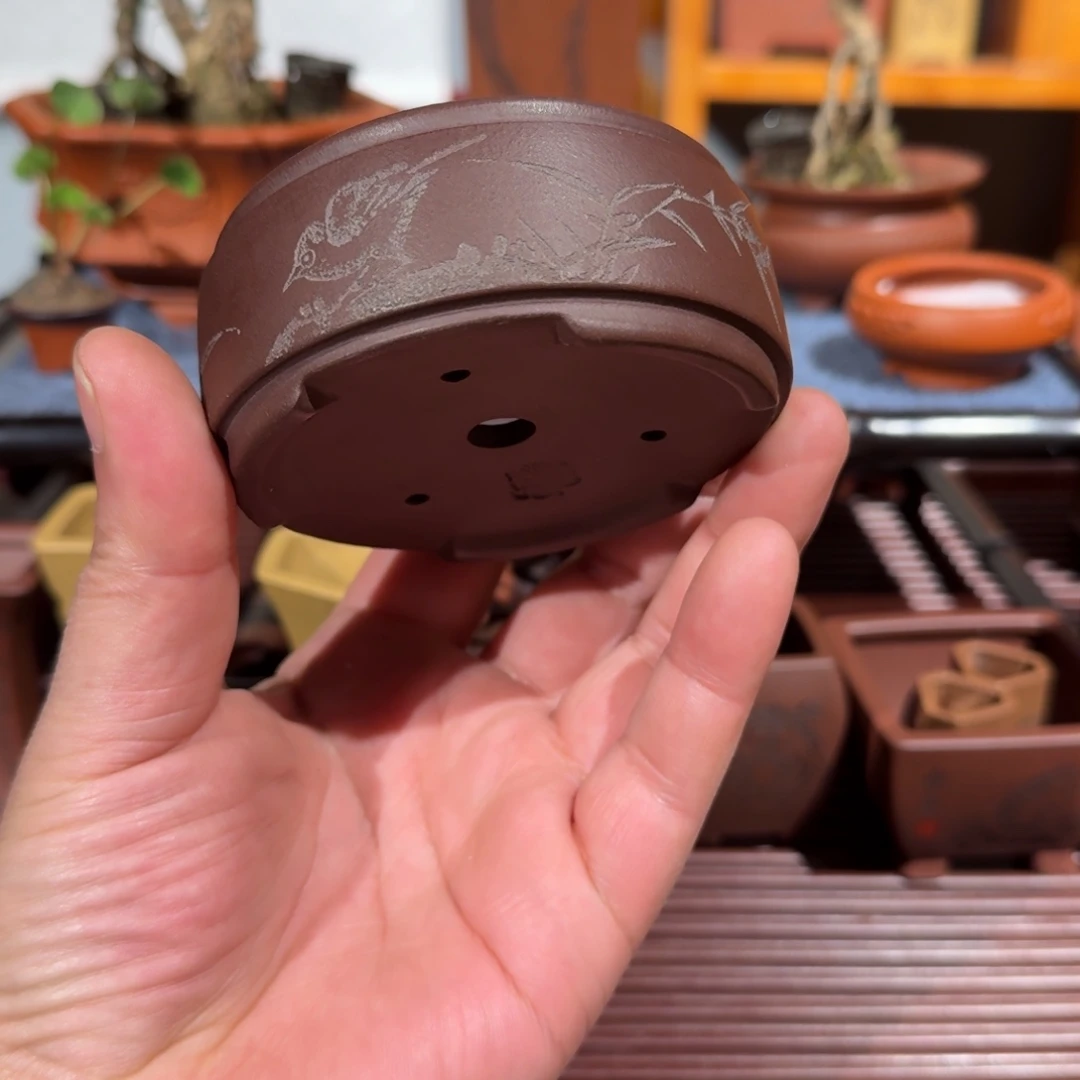 花盆紫砂原矿紫泥