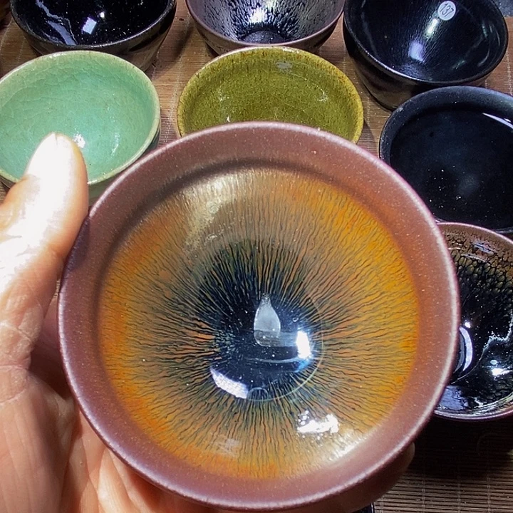 茶盏龙窑柴烧土豪