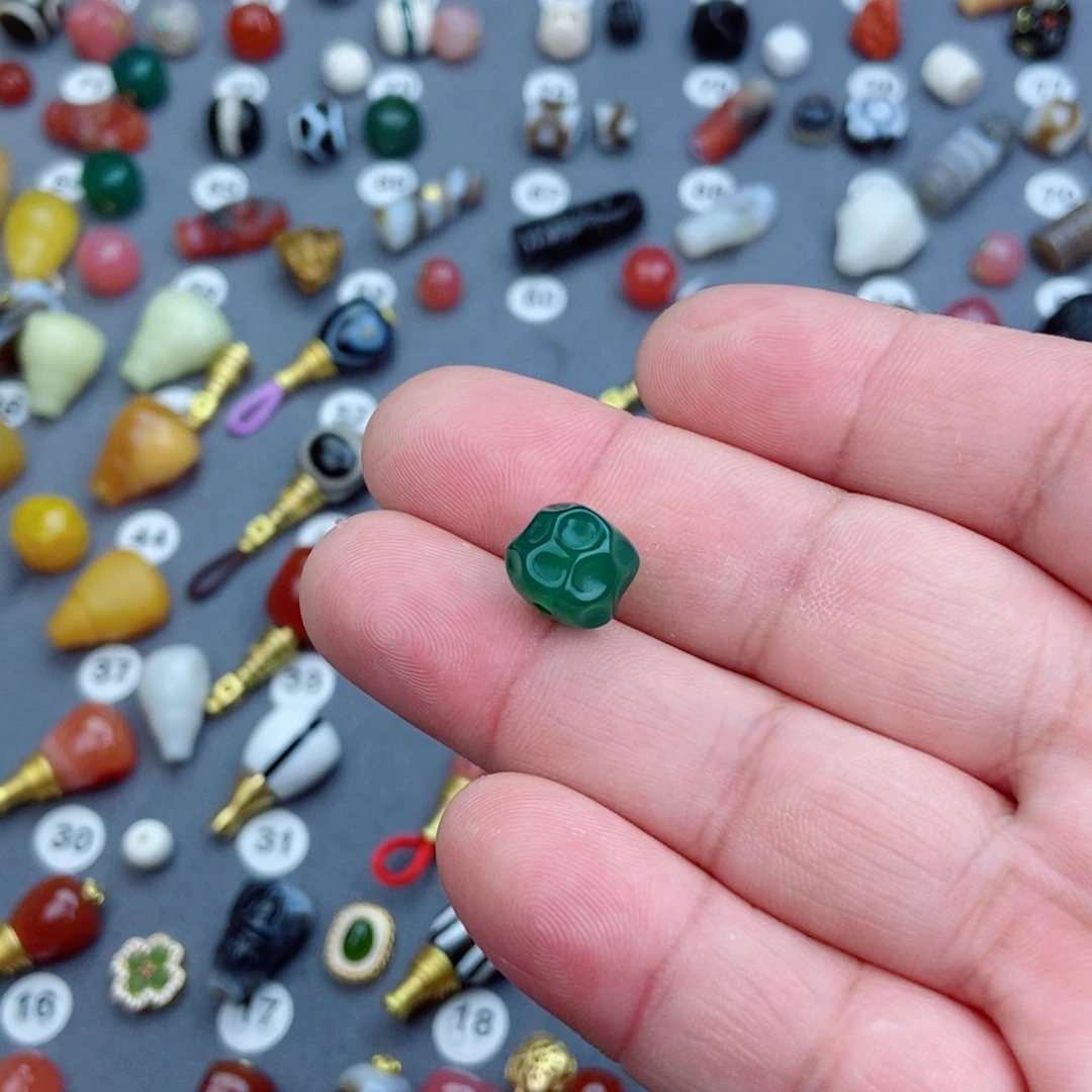 玛瑙/玉髓森柏珠宝饰品未镶嵌安*