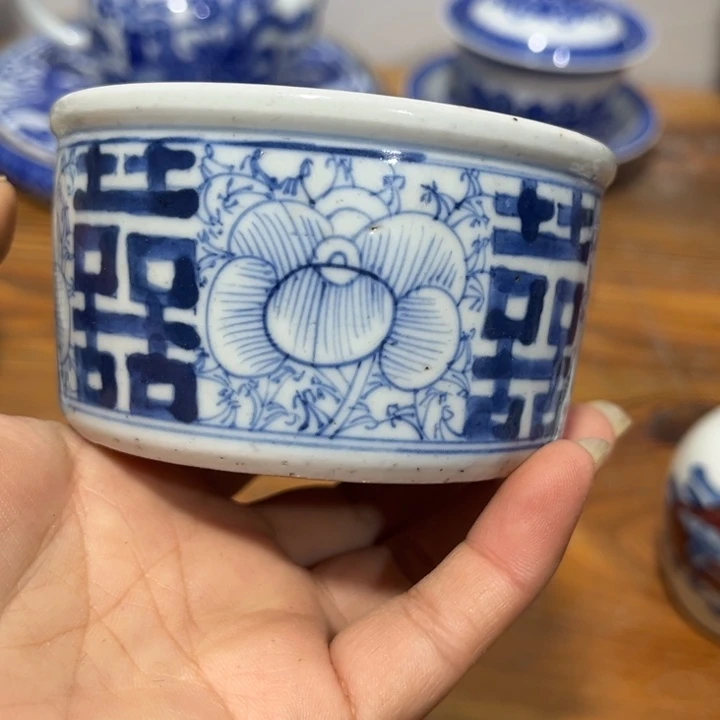 摆件陶一****头景德镇陶瓷艺术品