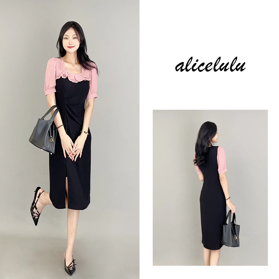 1ALICE“甜梦丽人”连衣裙甜而不腻浪漫花边S2138725D
