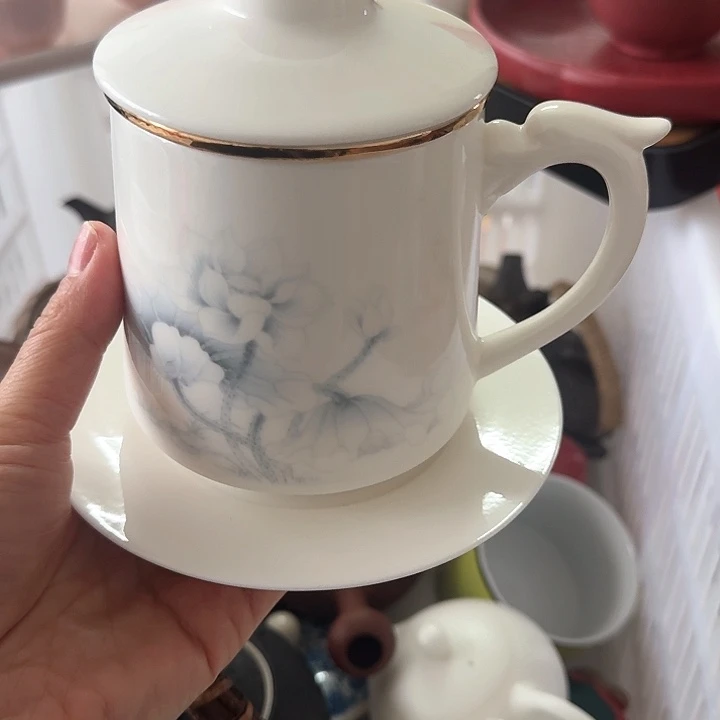 微瑕陶瓷茶具茶杯茶壶