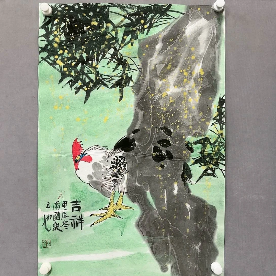 国画国画纯手绘作品请放心去藏