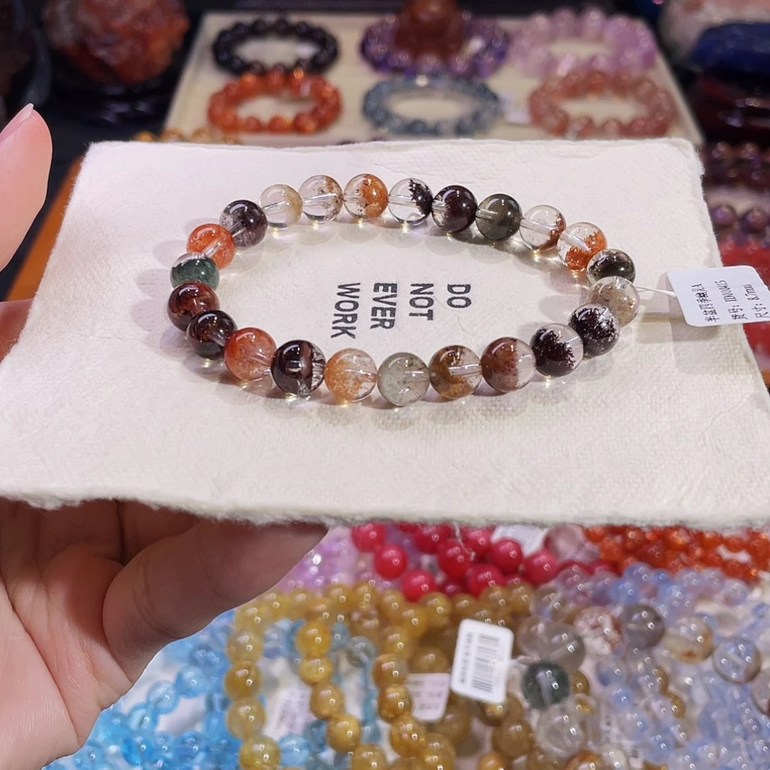 手链未镶嵌水晶半盆四季幽灵8.7