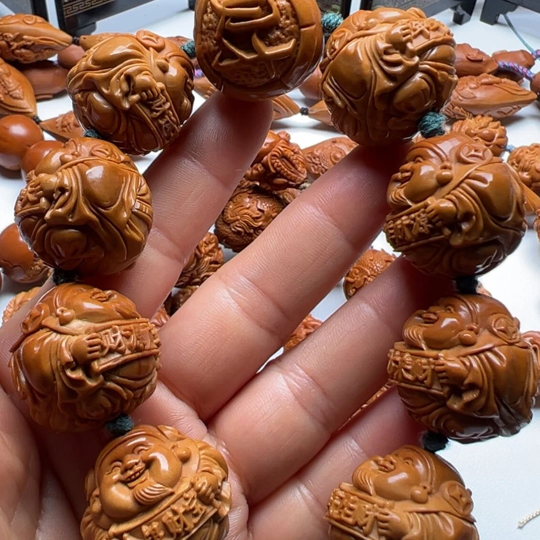 手串/手链橄榄核八大财神