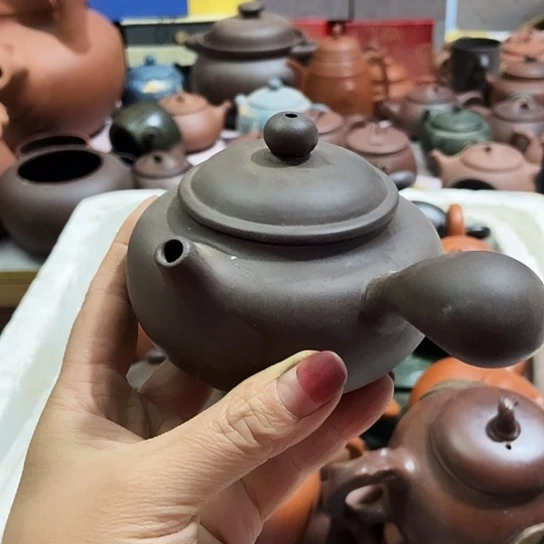 全手工制作宜兴紫砂