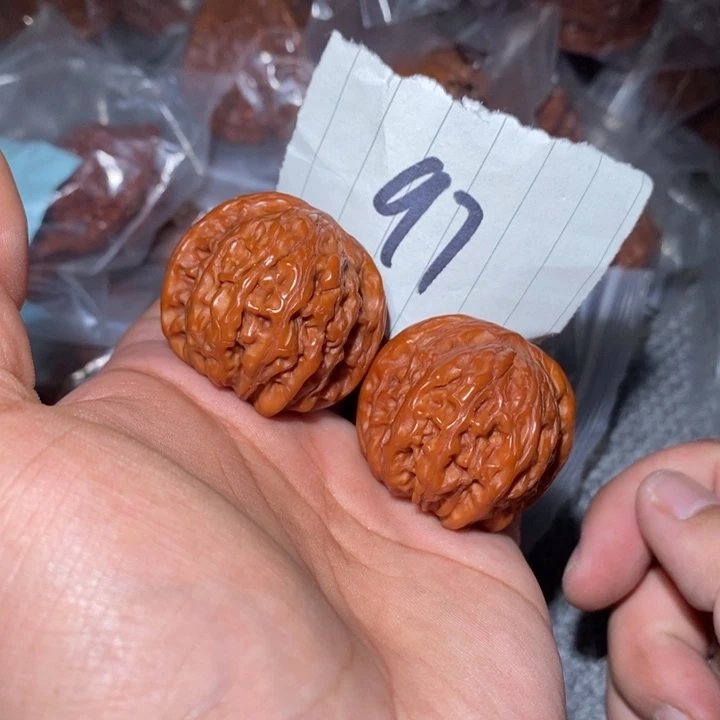 桃核把件38尺磨盘