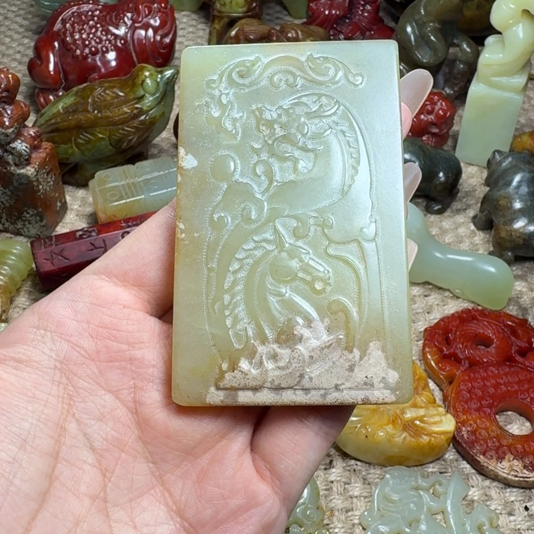 白玉菩提吊坠挂件