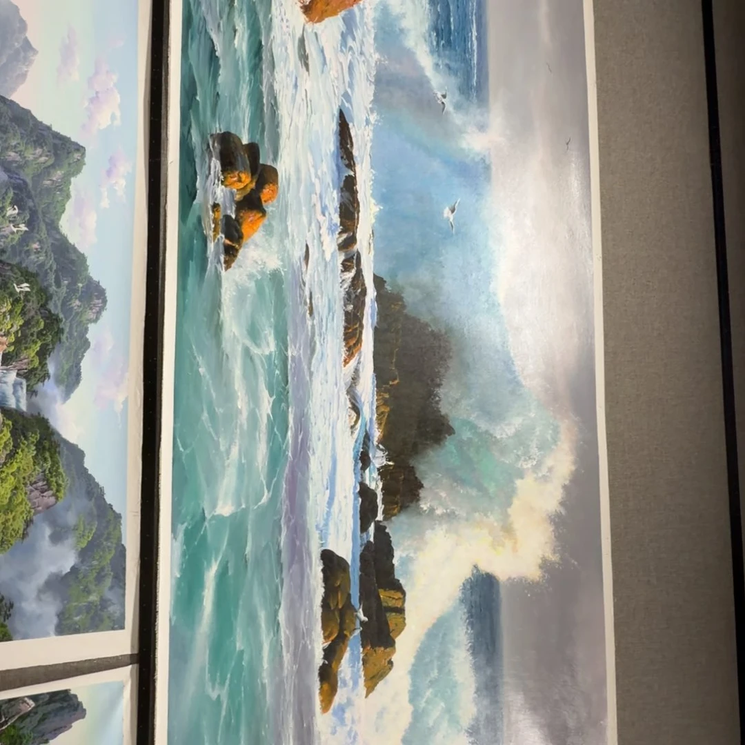 油画加油加油努力加油努力