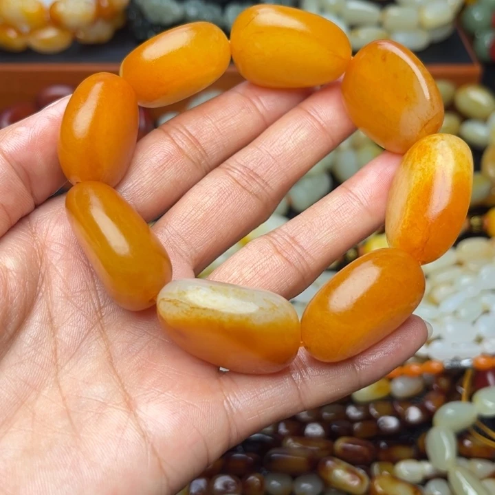 x***8和田玉未镶嵌手链