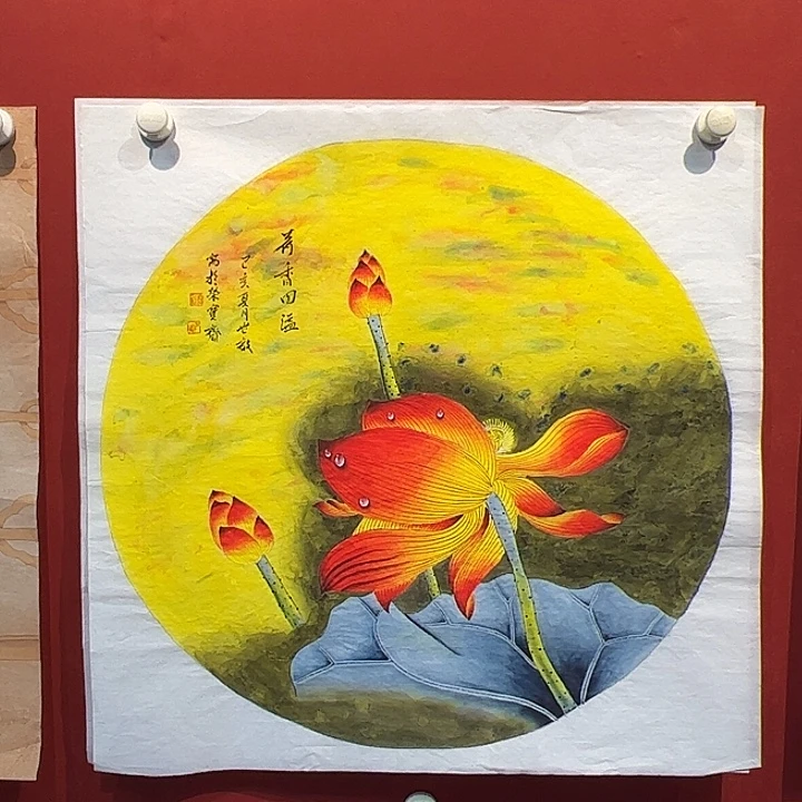 国画老师国画作品，，，，