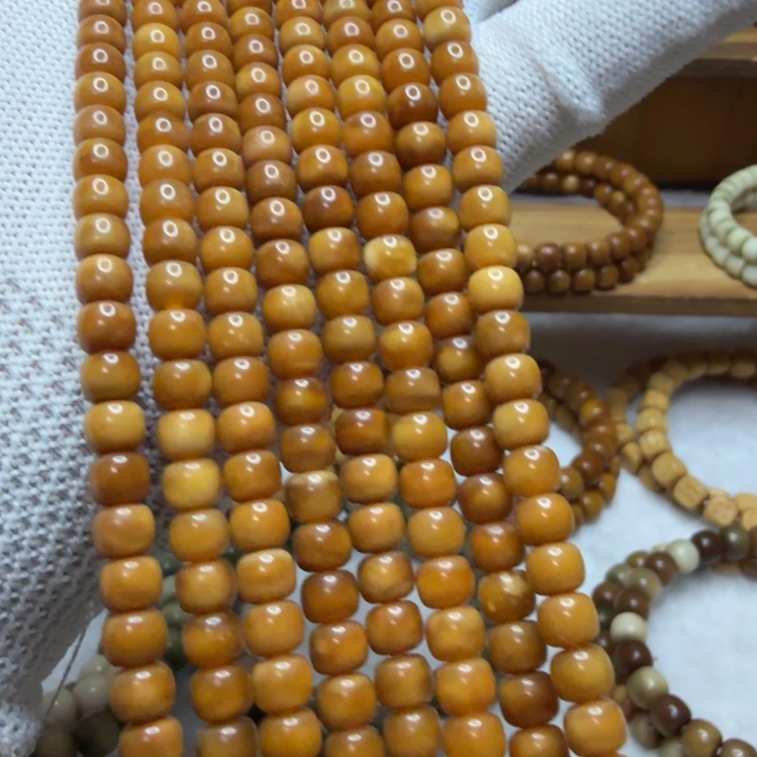 龙脊菩提把件玉化