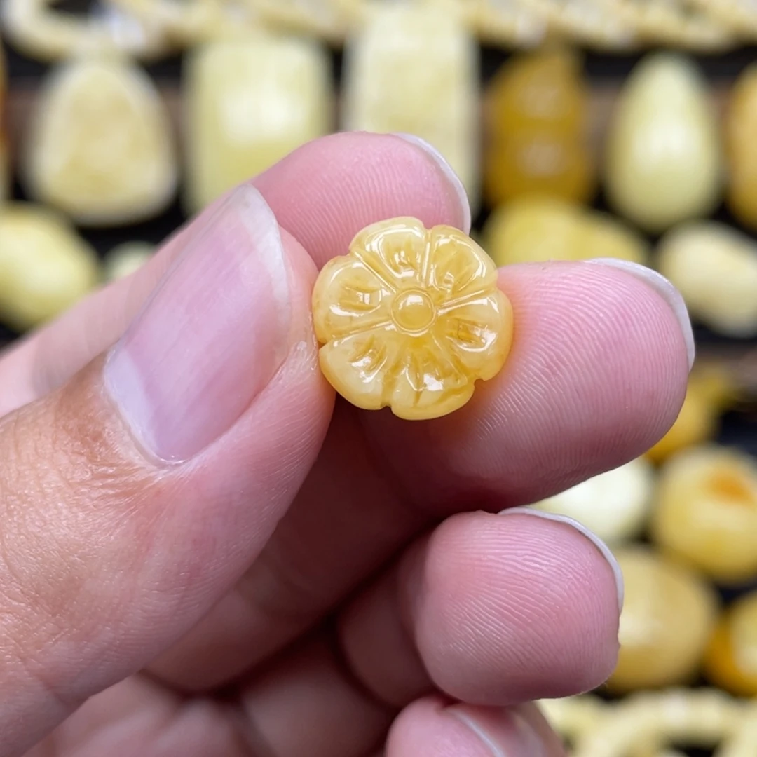 琥珀未镶嵌裸石琥珀蜜蜡