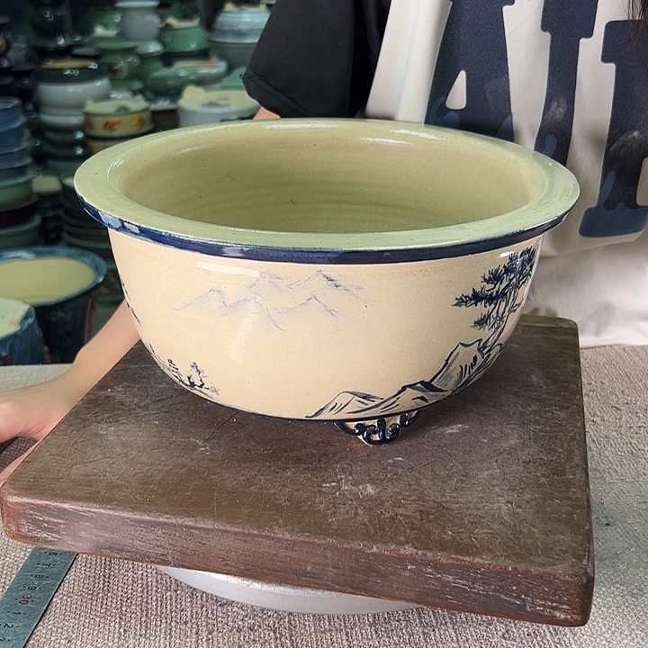 泳坤堂石湾盆陶瓷