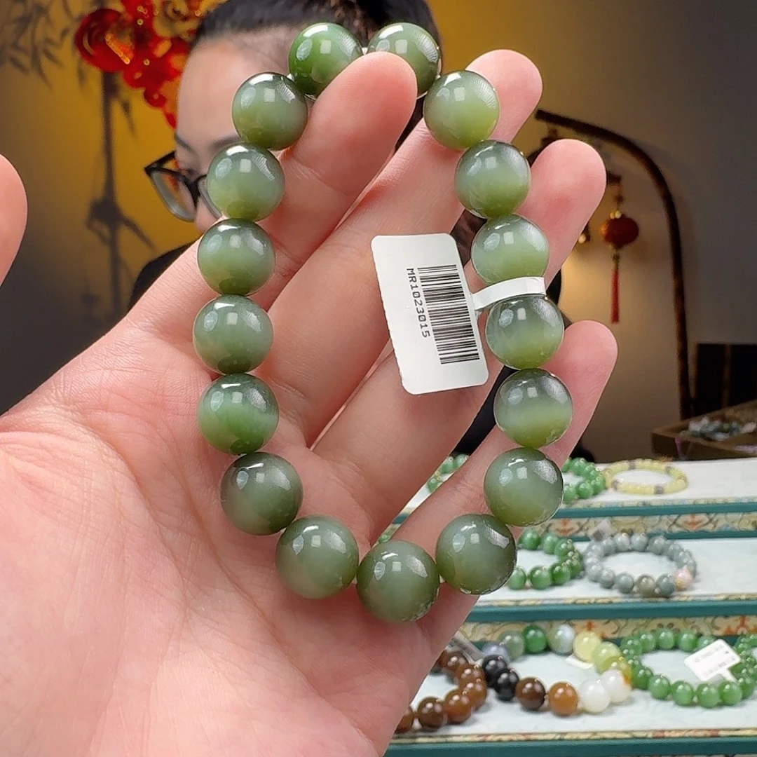 和田玉手串未镶嵌