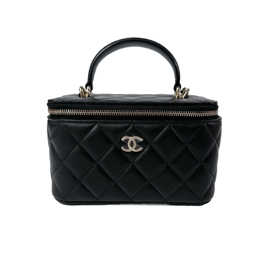 99新 Chanel/香奈儿 安洁利严选链条手拿包/BK0150027 斜挎包