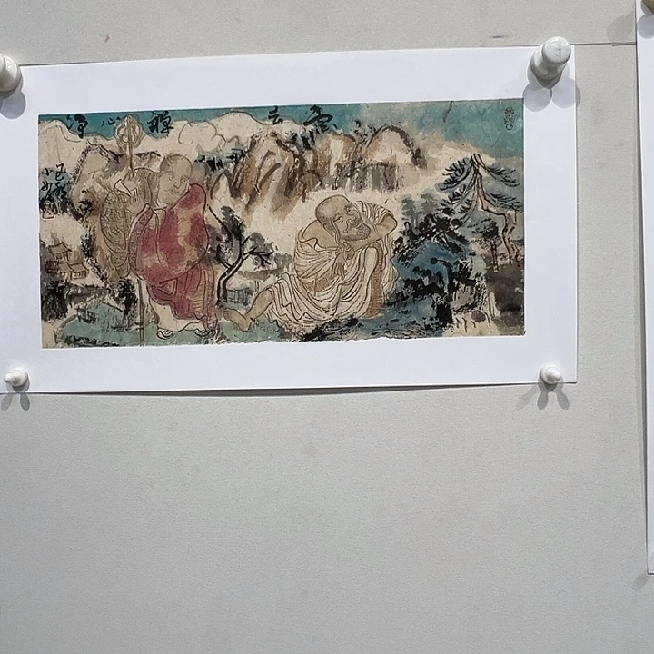 国画练小妮老师人物作品