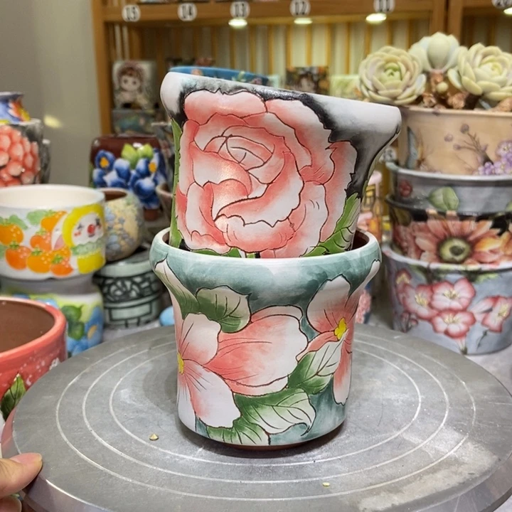 景德镇艺术手绘作品