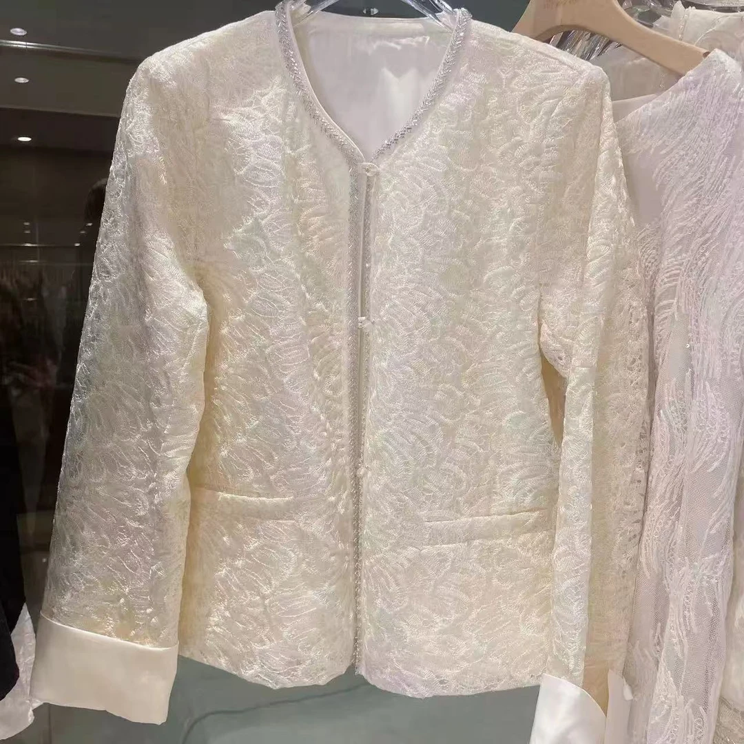 法式小香风短款外套25808款 重工修身减龄上衣 1370