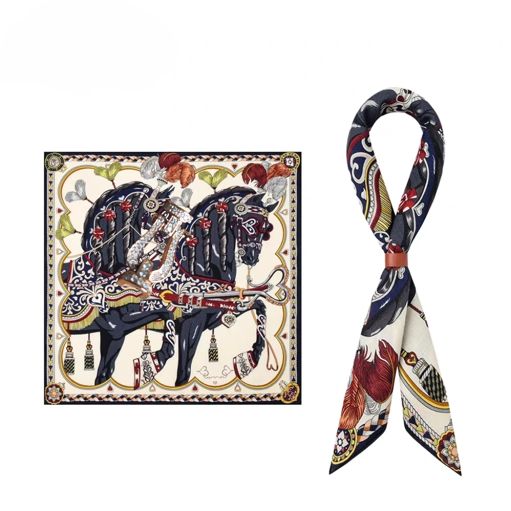 轻奢高定马蹄SL高级围巾