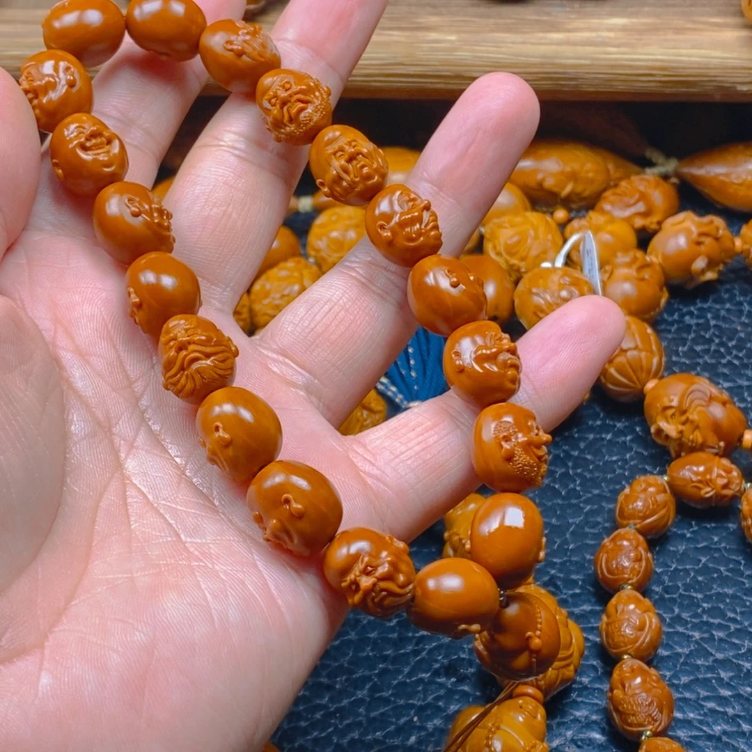 手串/手链橄榄核八*八许静健1.3铁核十八罗汉