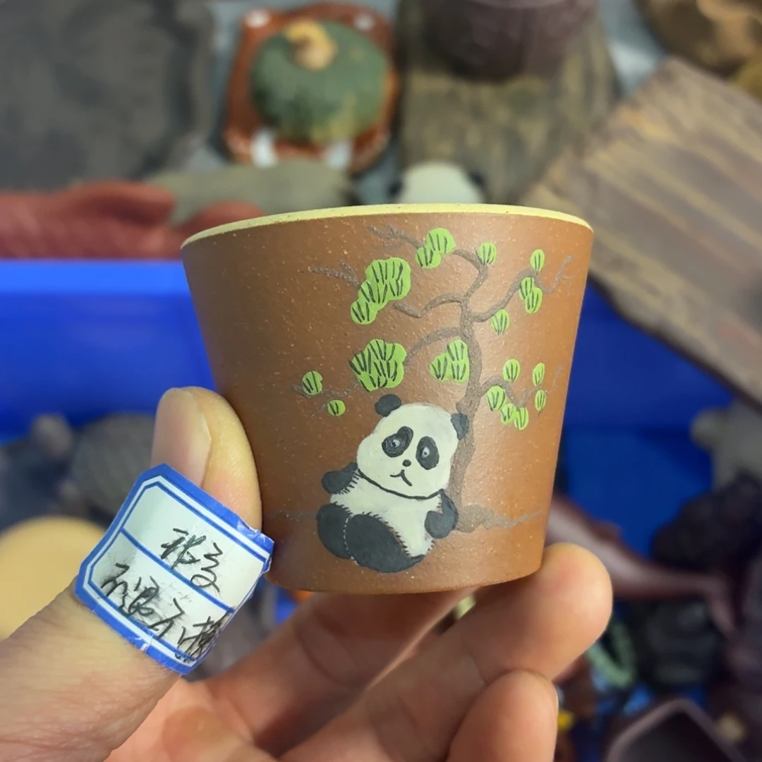 紫砂茶杯瑕疵不退不换介意勿拍