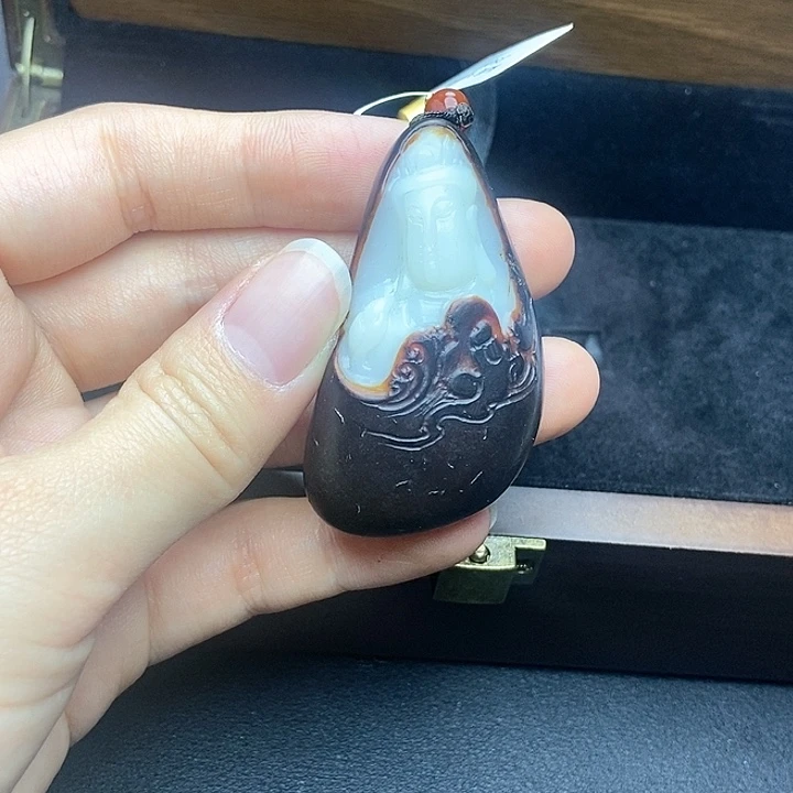 和田玉挂件未镶嵌N