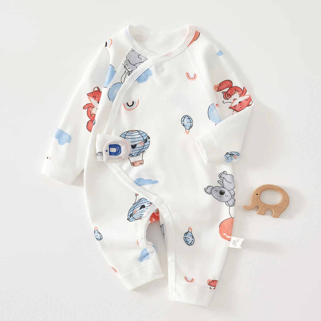 新生婴儿衣服初生纯棉春秋宝宝和尚服52码连体衣秋冬婴幼儿打底衣