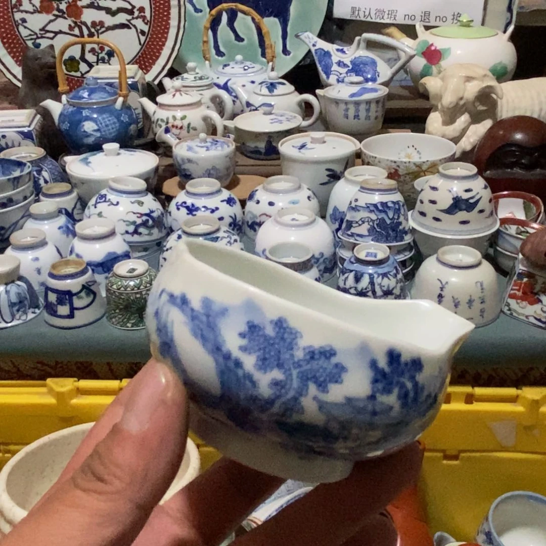 瓷片舶来瓷器满28包邮当日凑单