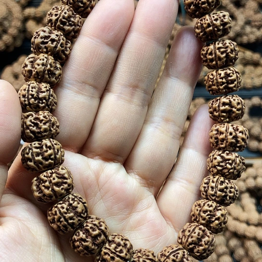 金刚菩提吊坠不挑藏切凤舞梅花单圈