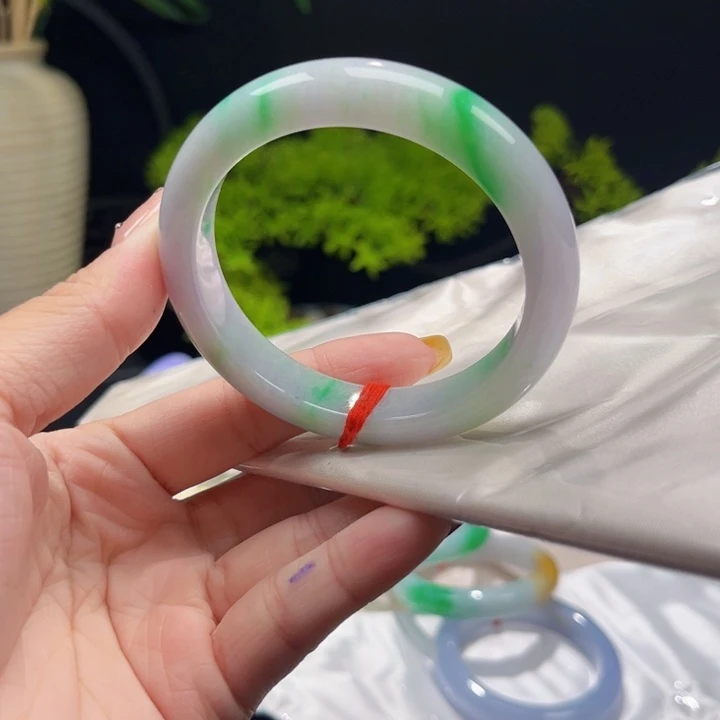未镶嵌手镯翡翠54.5