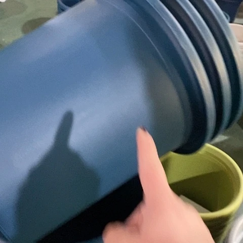 树脂四季8号藏青无托5个