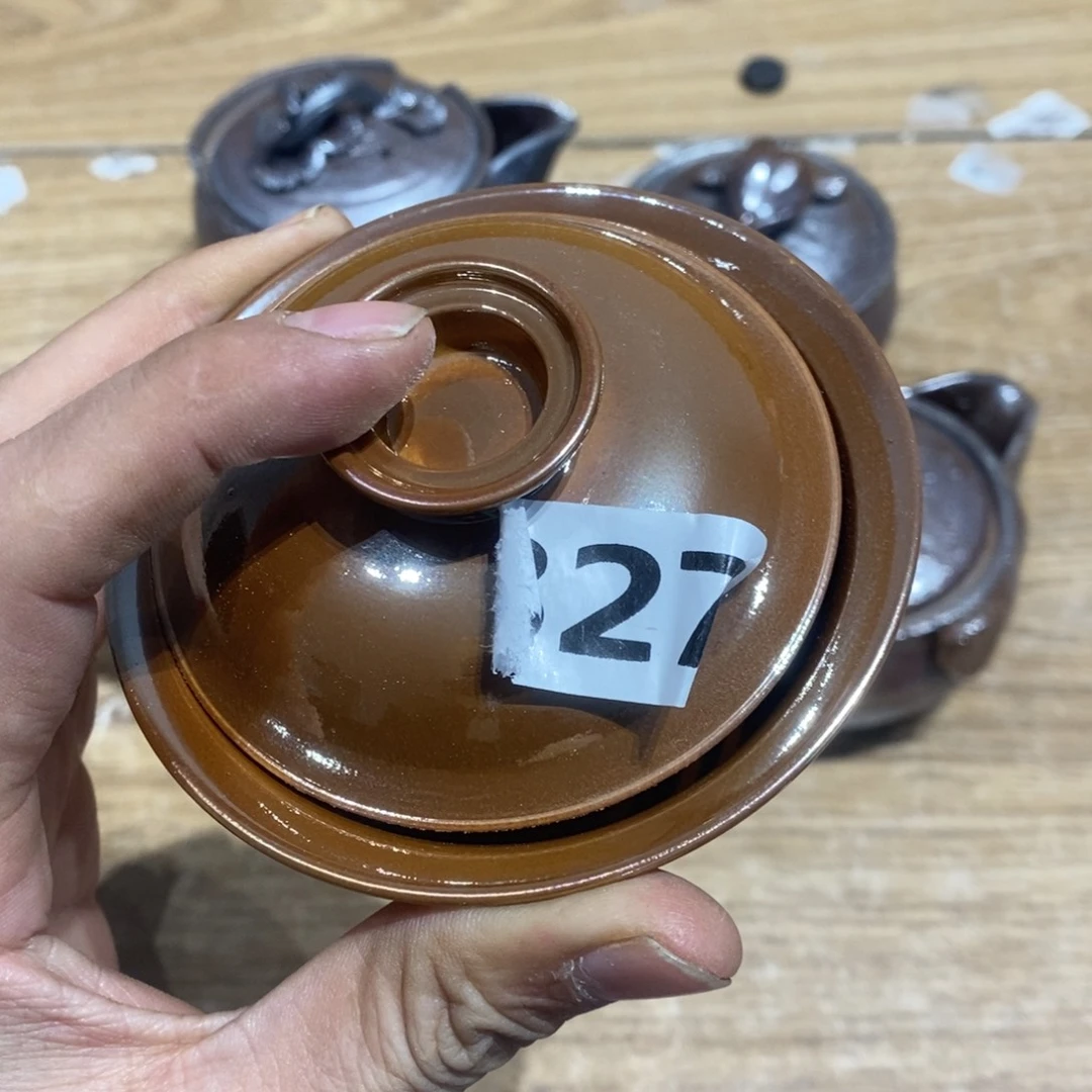 柴烧茶具陶瓷杯子