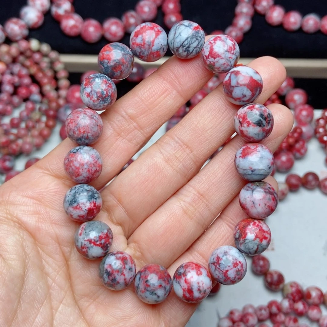 天然辰砂朱砂原石卡11.6