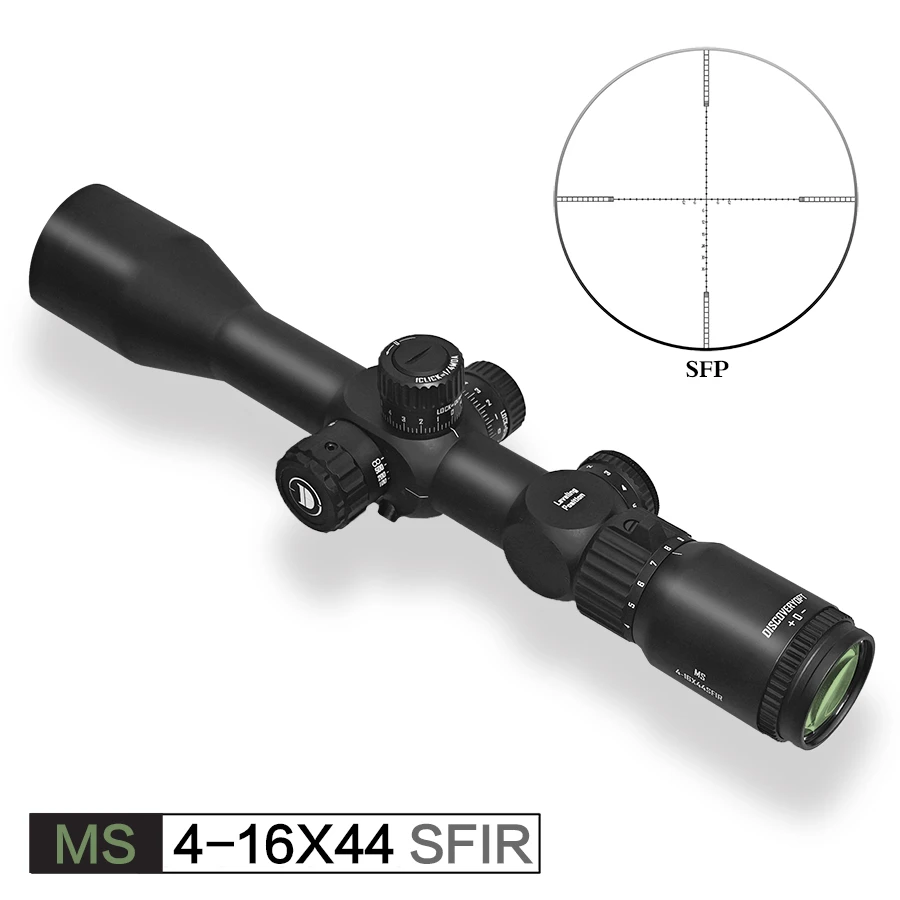 发现者MS 4-16*44SFIR拉伸锁数字分化丝后置带灯（30管）望远镜