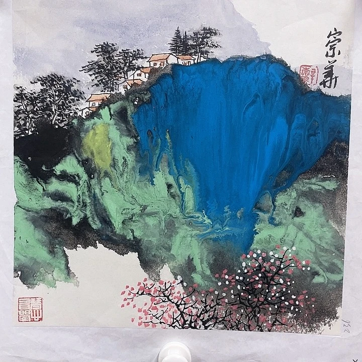 国画辛崇华国画作品