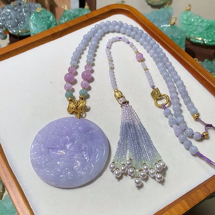 颈饰未镶嵌翡翠翡翠吊坠