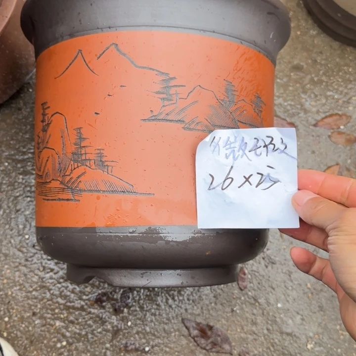 紫砂花盆特价商品