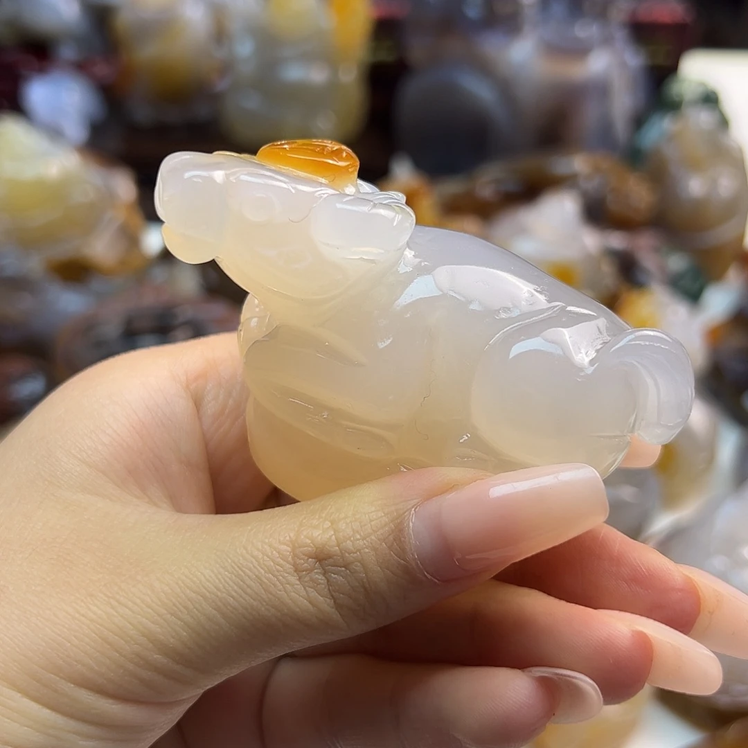 玛瑙/玉髓合金颈饰