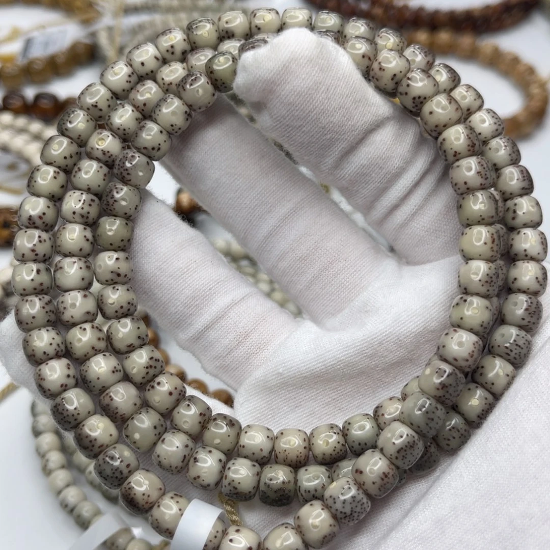 星月菩提吊坠7/6奶奶灰冰糖大眼睛双留白果冻