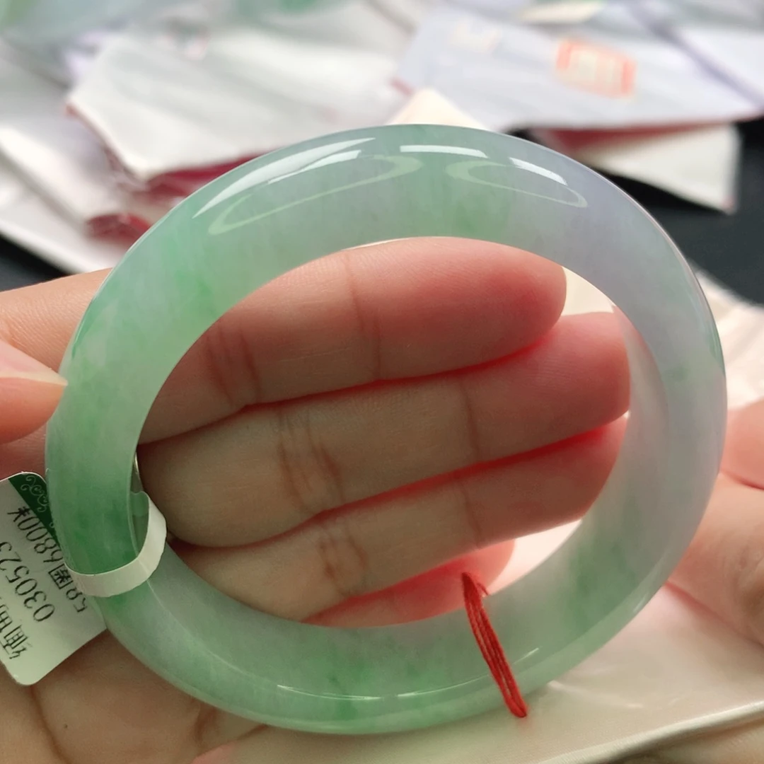 翡翠手镯未镶嵌缅甸58