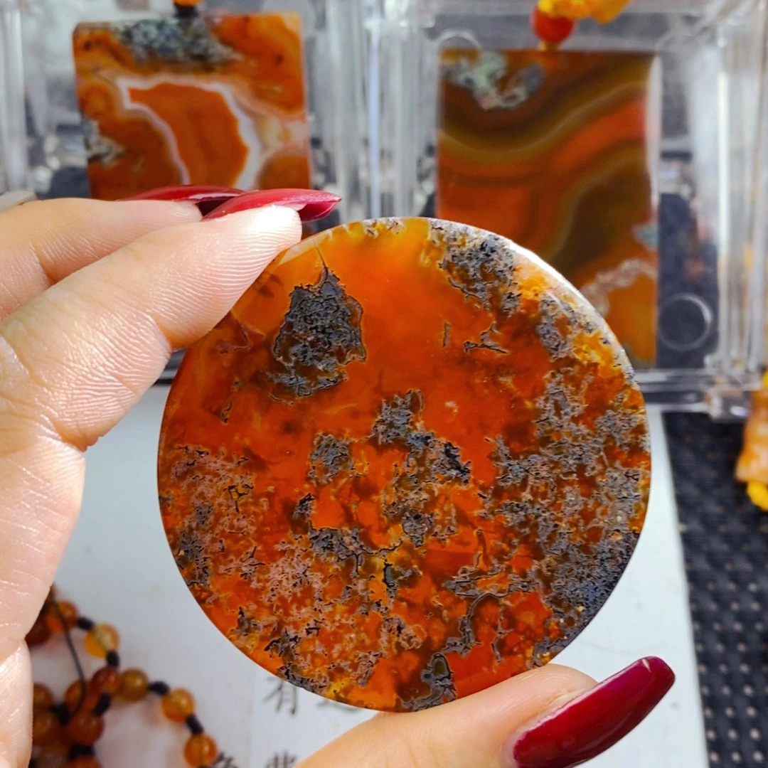 玛瑙/玉髓颈饰未镶嵌刚**缘86