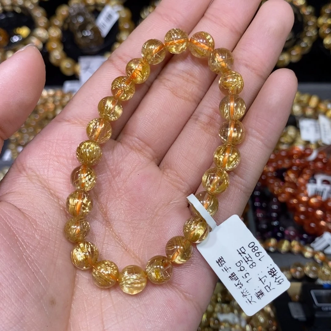 水晶手链未镶嵌狂****?琪