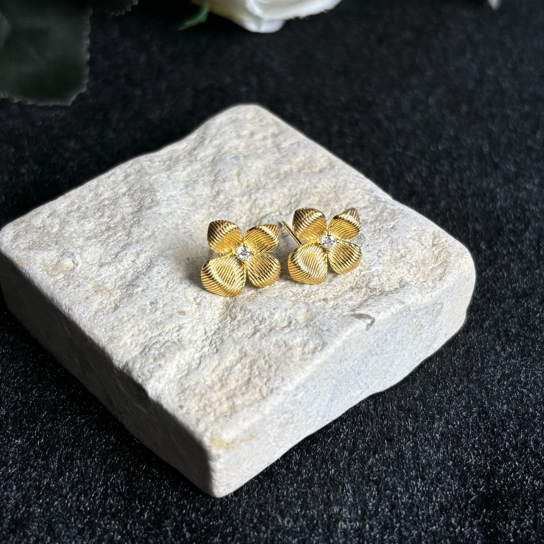 925银耳饰 925银银制品 【星浩好物】s925银耳钉17-QT69L404