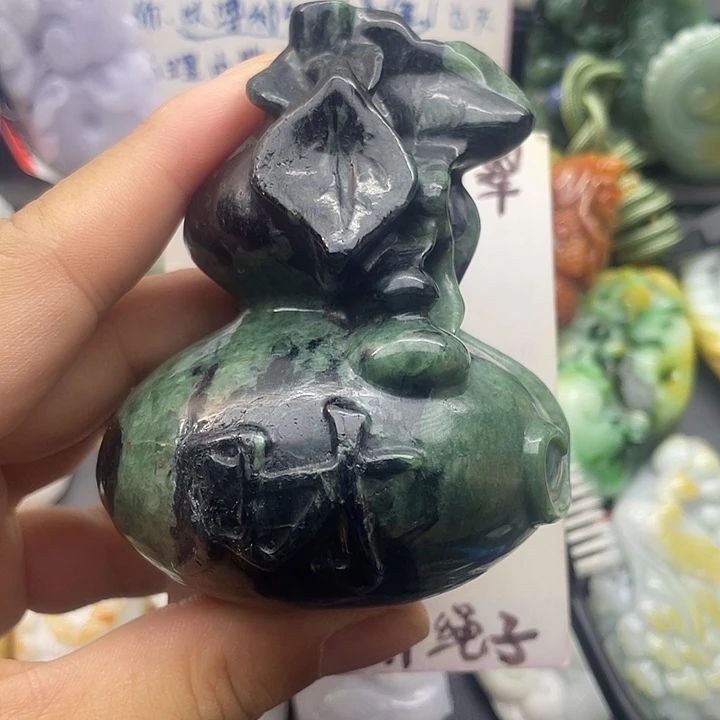 颈饰未镶嵌翡翠天然翡翠