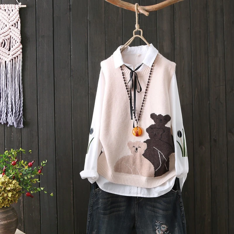 哥弟阿玛施正品外贸出口意大利大牌尾单原单撤柜余单马夹女宽松针